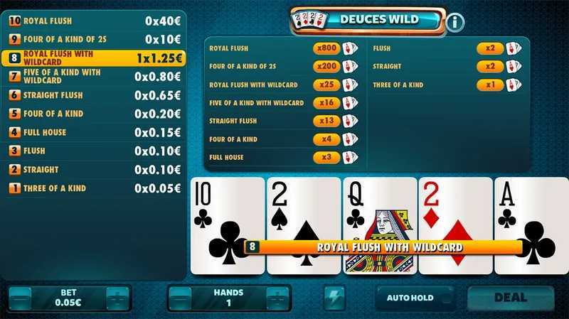 Play Deuces Wild by Habanero