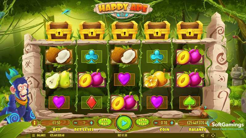 Play Happy Ape by Habanero