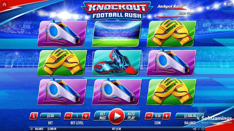 Play Knockout Football Rush by Habanero