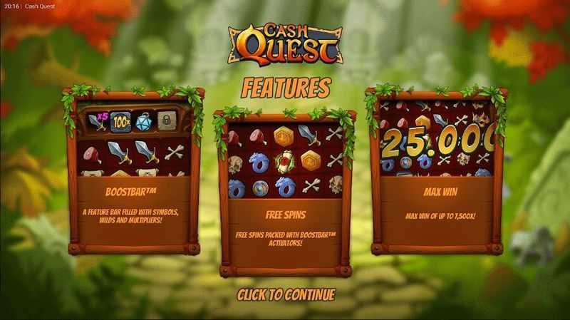 Play Cash Quest by Hacksaw Gaming