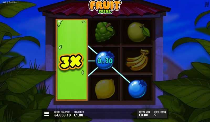 Play Fruit Duel by Hacksaw Gaming