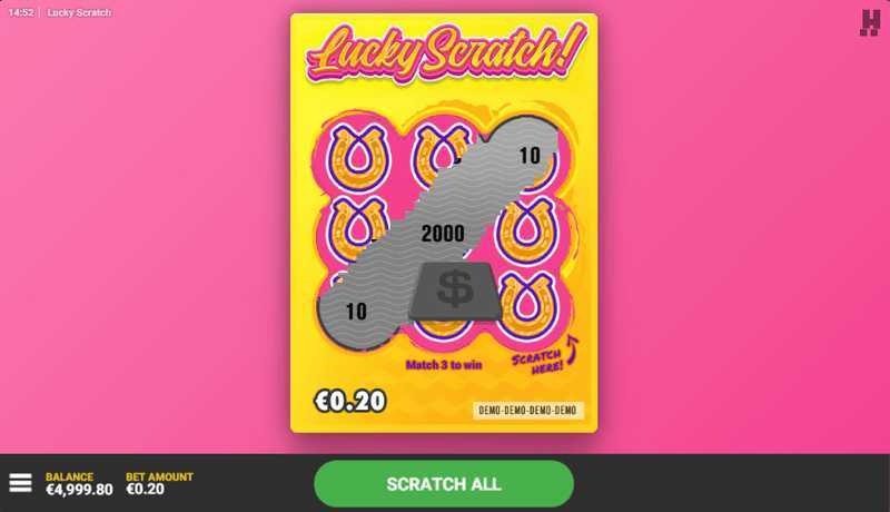 Play Lucky Scratch by Hacksaw Gaming