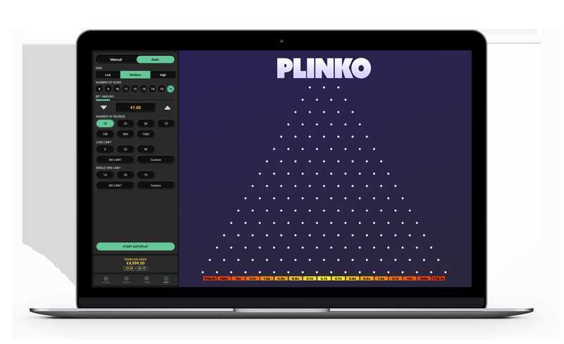 Play Plinko by Hacksaw Gaming