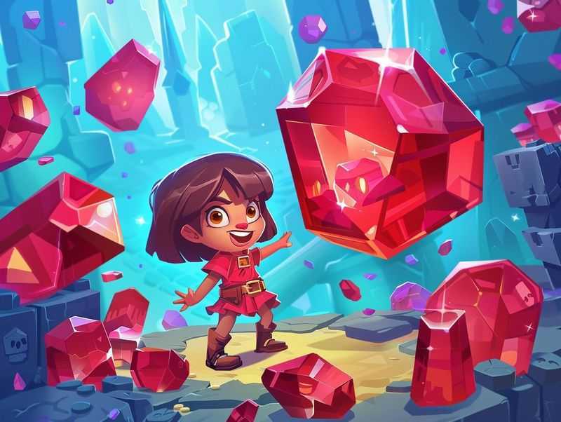 Play Ruby Rush by Hacksaw Gaming