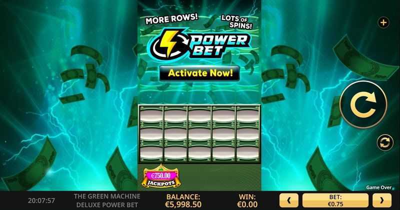 Play Green Machine Deluxe Power Bet by High 5 Games