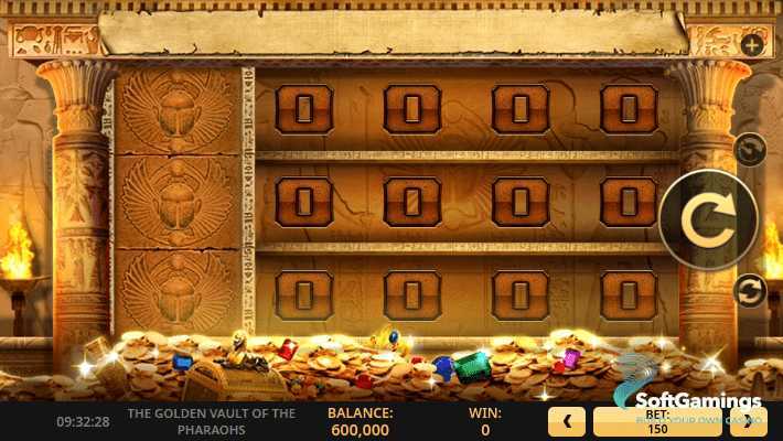 Play The Golden Vault of the Pharaohs by High 5 Games