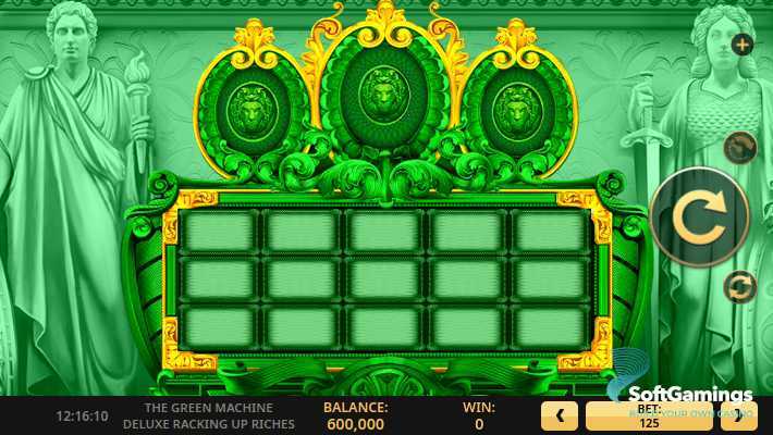 Play The Green Machine Deluxe Racking Up Riches by High 5 Games