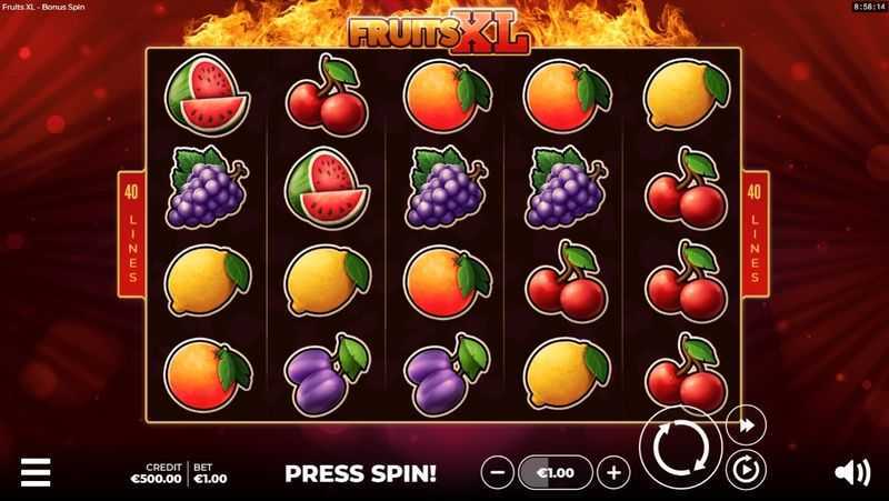 Play Fruits XL Bonus Spin by Holle Games