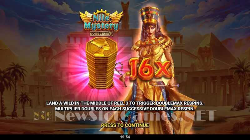 Play Nile Mystery DoubleMax by Hot Rise Games