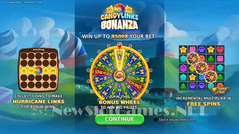 Play Candy Links Bonanza by Hurricane Games