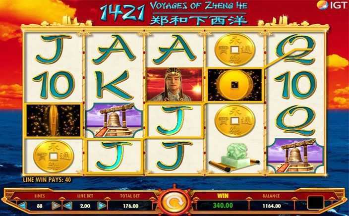 Play 1421 Voyages of Zheng He by Igt