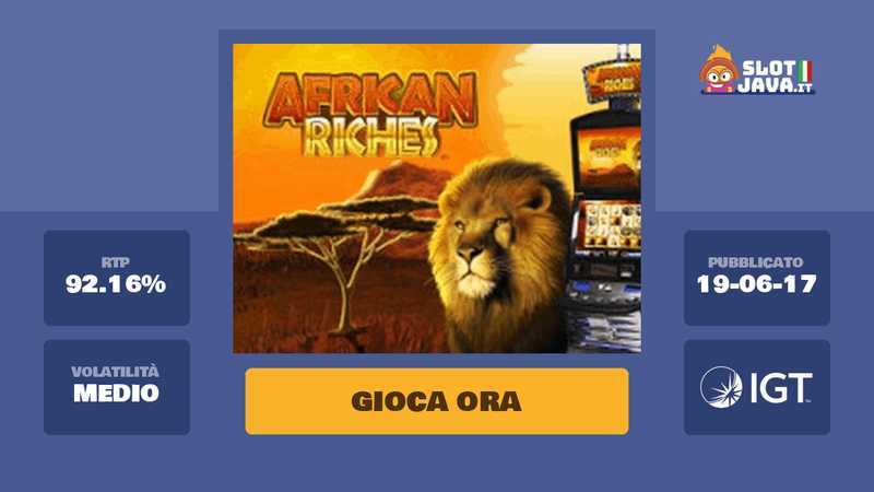 Play African Riches by Igt