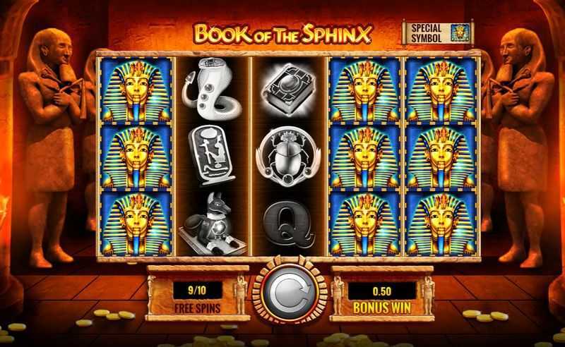 Play Book of the Sphinx by Igt