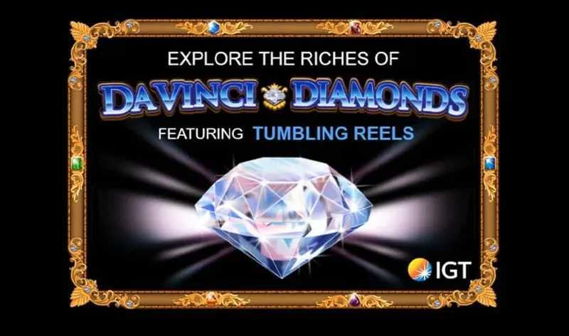 Play Da Vinci Diamonds Masterworks by Igt