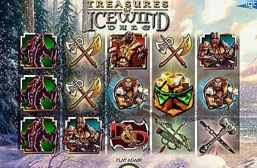 Play Dungeons and Dragons: Treasures of Icewind Dale by Igt