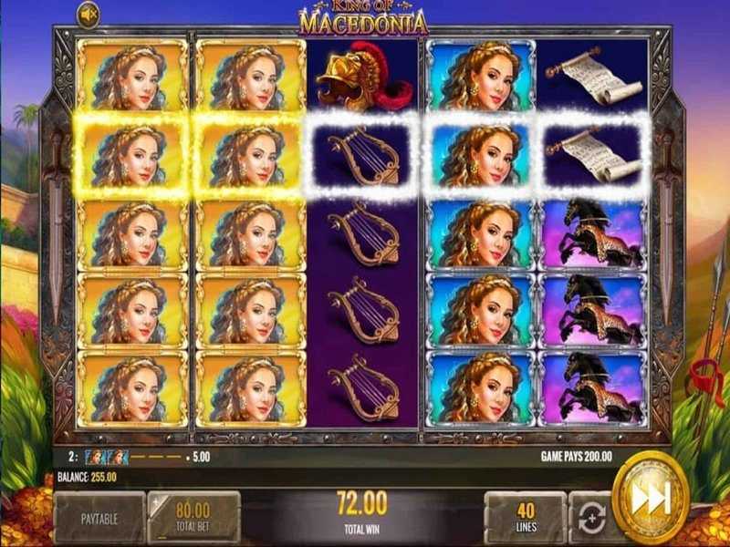 Play King of Macedonia by Igt