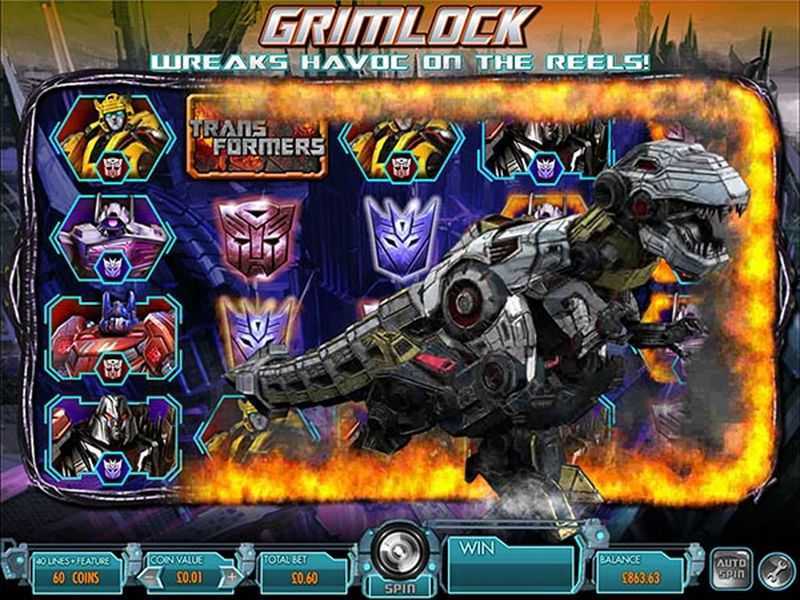 Play Transformers Battle for Cybertron by Igt