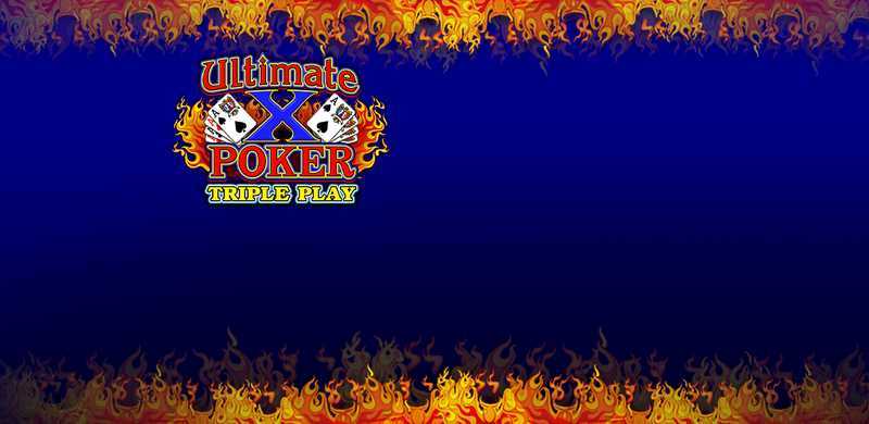 Play Ultimate X Poker Triple Play by Igt