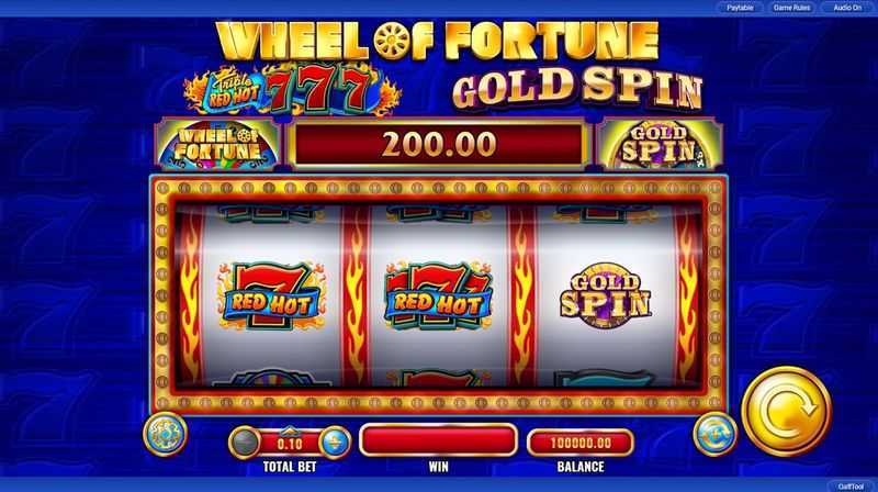 Play Wheel of Fortune Gold Spin Triple Red Hot 7s by Igt