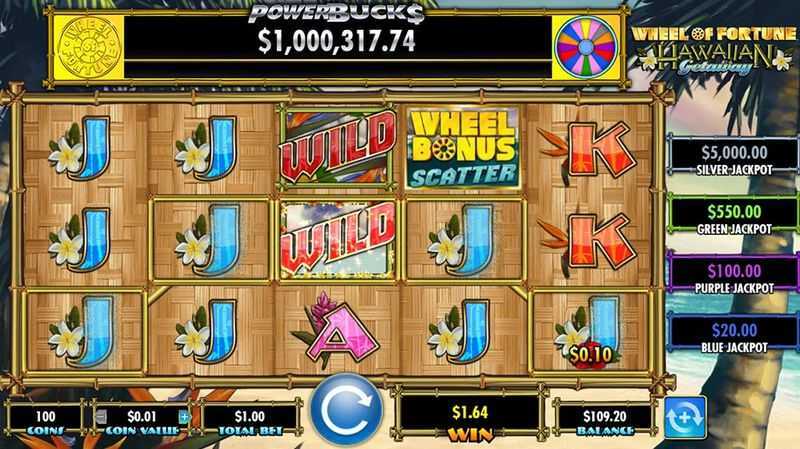 Play Wheel of Fortune Hawaiian Getaway by Igt