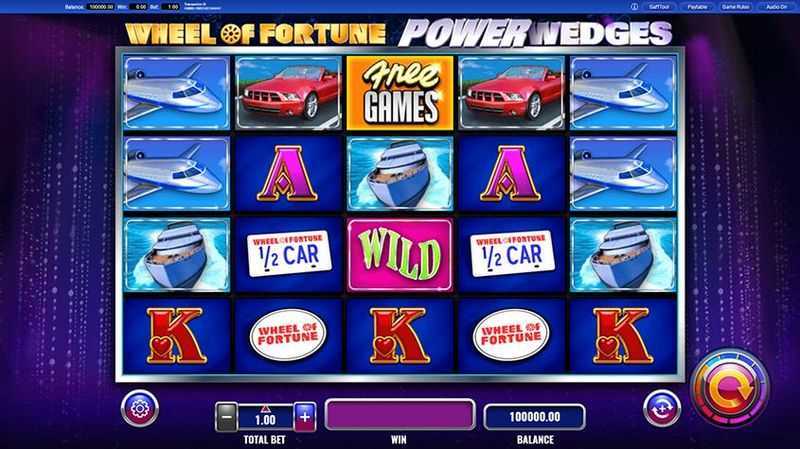 Play Wheel of Fortune Power Wedges by Igt