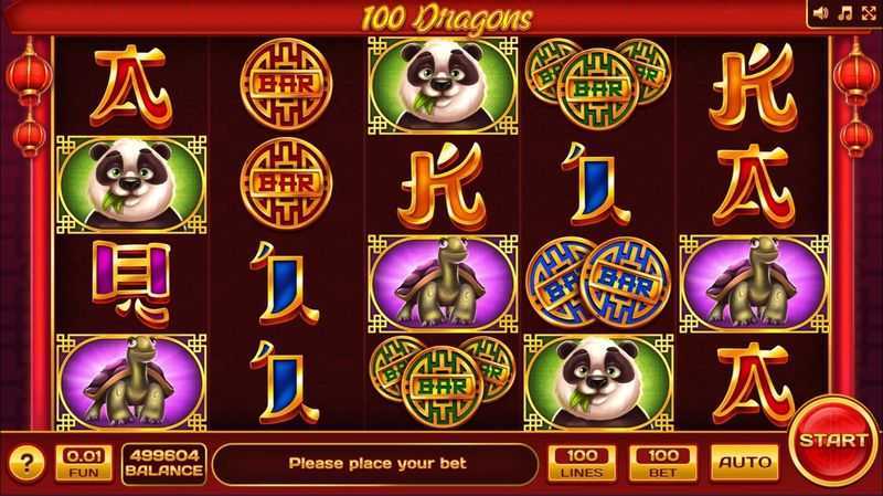 Play 100 Dragons by Inbet Games