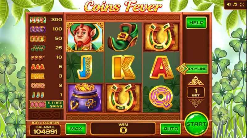 Play Coins Fever (3x3) by Inbet Games