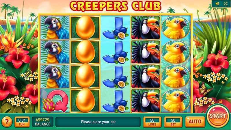 Play Creepers Club by Inbet Games