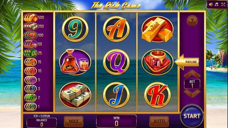 Slot Game of Rich (Pull Tabs)