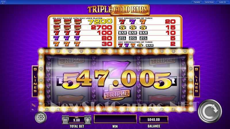 Play Golden Bar Spin (3x3) by Inbet Games
