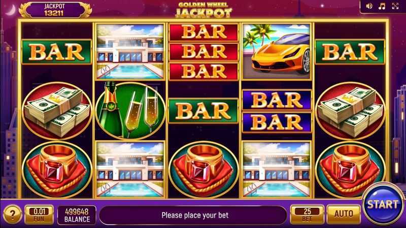 Play Golden Wheel Jackpot by Inbet Games