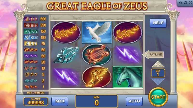 Play Great Eagle of Zeus by Inbet Games