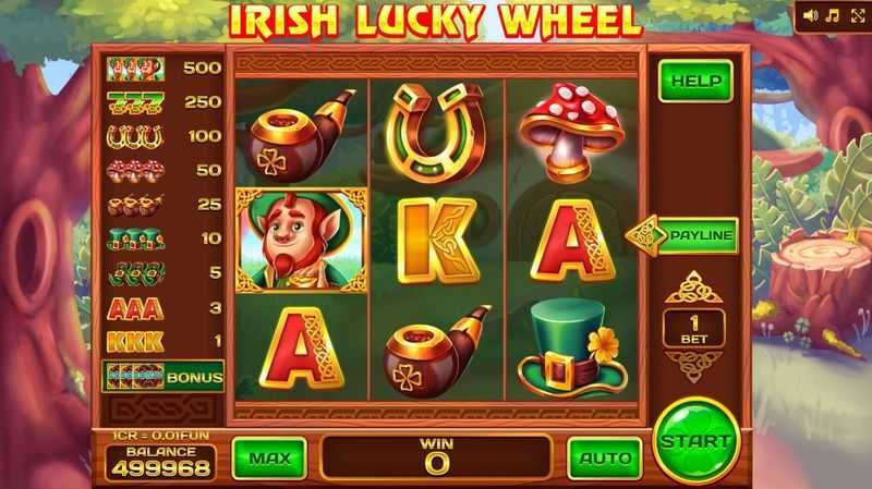 Play Irish Lucky Wheel (3x3) by Inbet Games