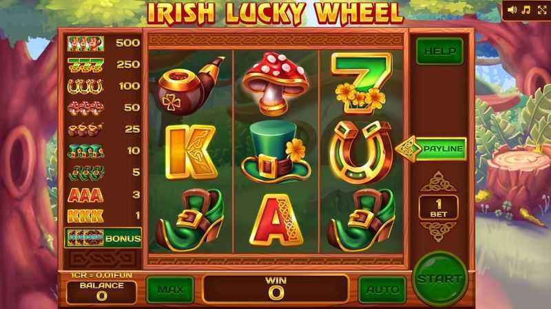 Play Irish Lucky Wheel (Pull Tabs) by Inbet Games