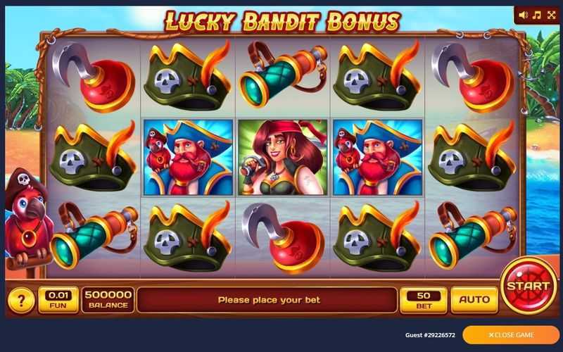 Play Lucky Bandit Bonus by Inbet Games