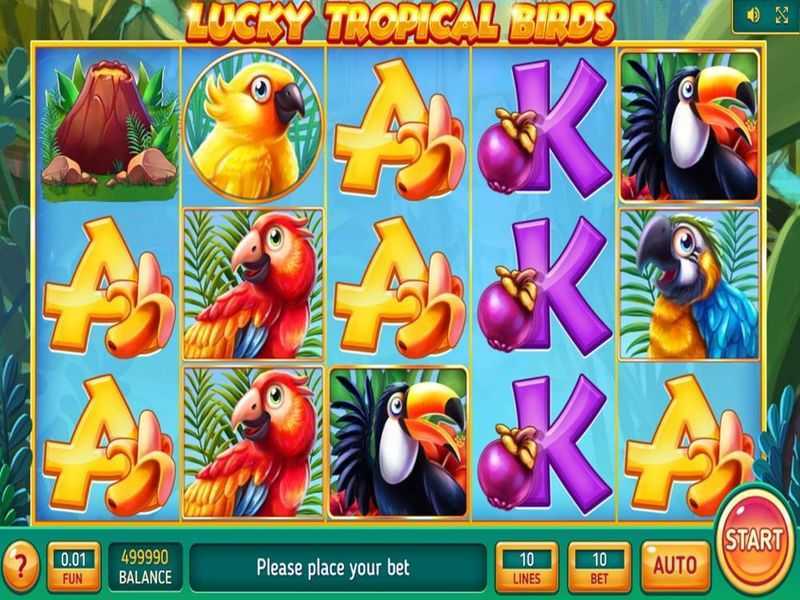 Play Lucky Tropical Birds (Pull Tabs) by Inbet Games