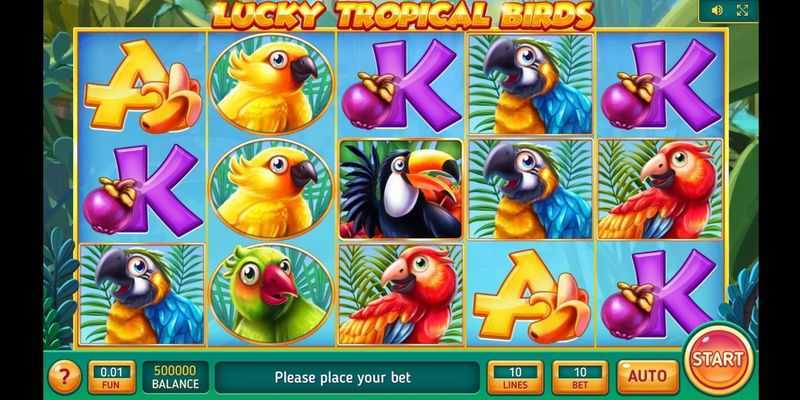 Play Lucky Tropical Birds by Inbet Games