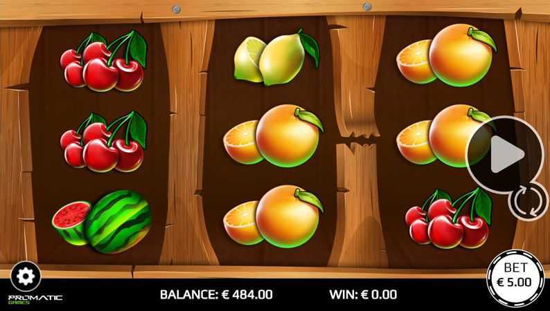 Play Magnificent Fruits (3x3) by Inbet Games