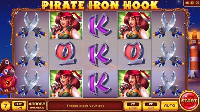 Play Pirate Iron Hook by Inbet Games