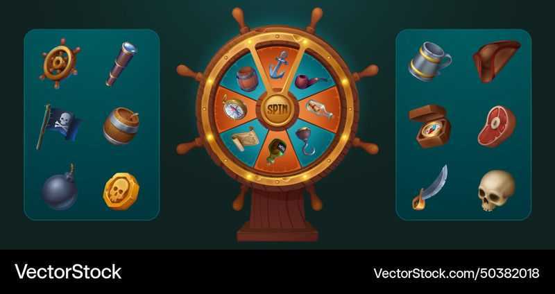 Play Pirate Steering Wheel by Inbet Games
