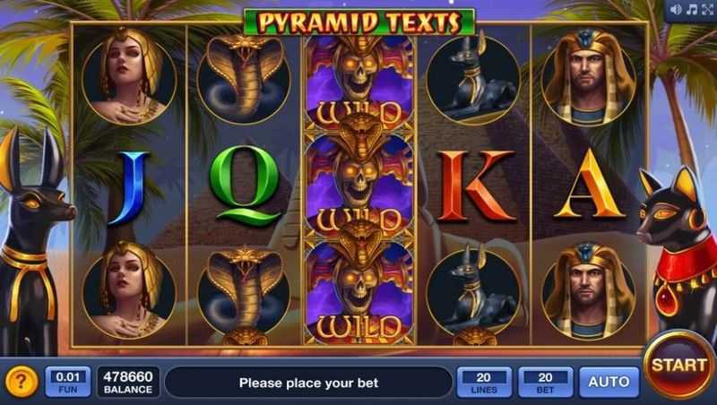 Play Pyramid Texts by Inbet Games