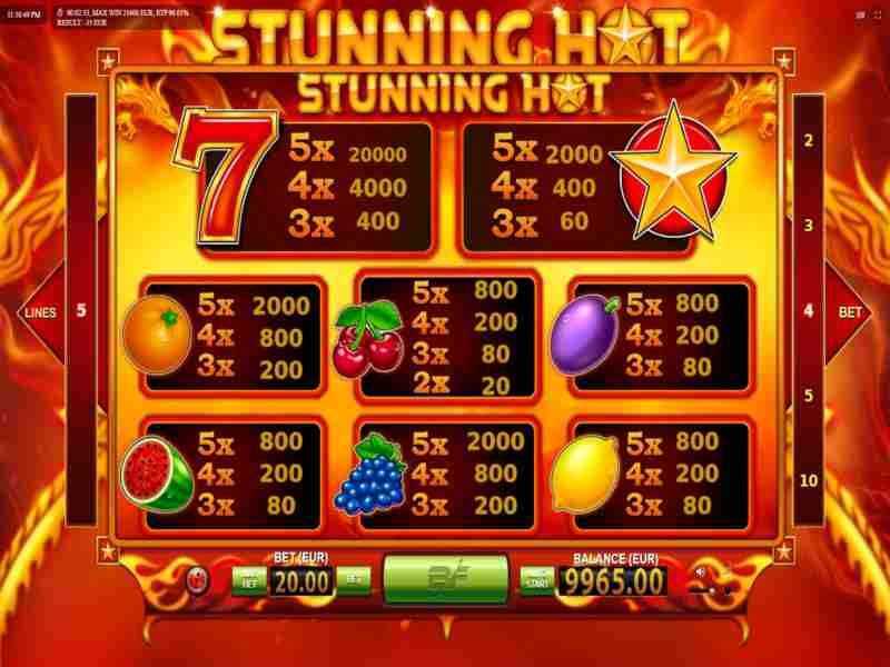 Play Searing Hot by Inbet Games