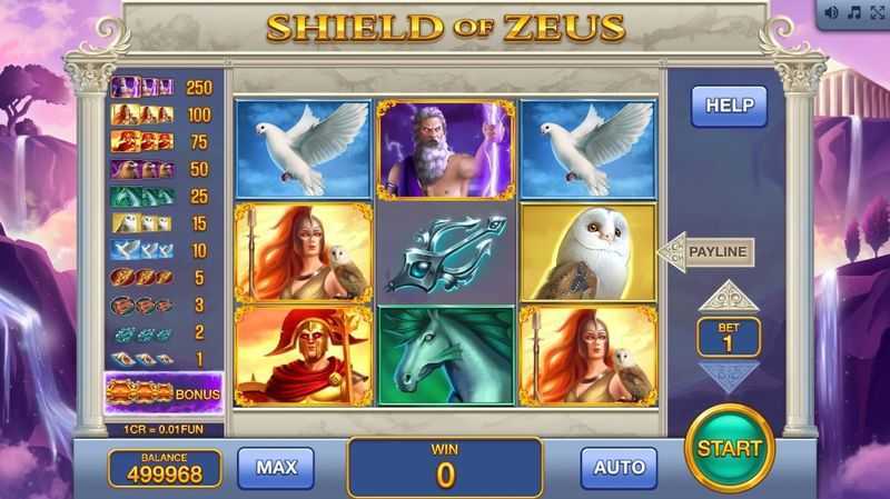 Play Shield of Zeus (Pull Tabs) by Inbet Games