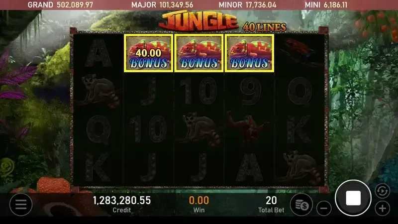 Play Sizzling Jungle (3x3) by Inbet Games