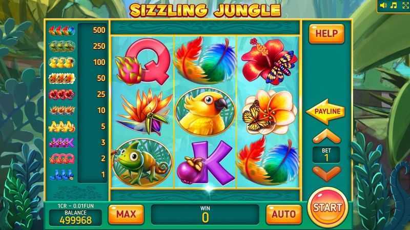 Play Sizzling Jungle (Pull Tabs) by Inbet Games