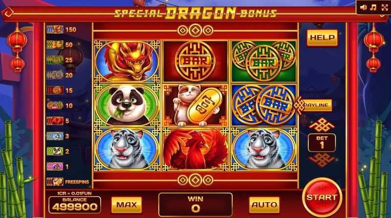 Play Special Dragon Bonus (Pull Tabs) by Inbet Games