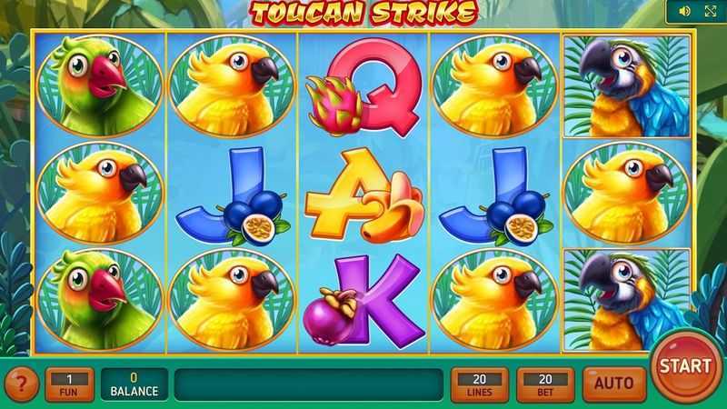 Play Toucan Strike by Inbet Games