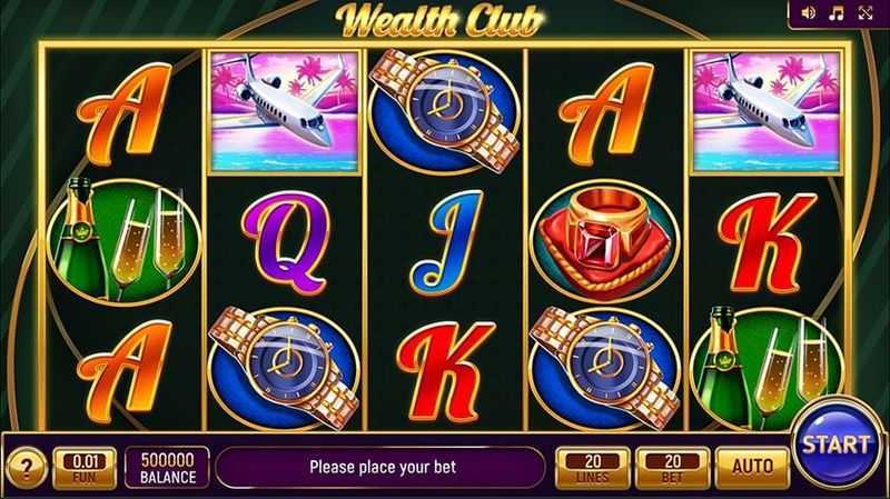 Play Wealth Club (Pull Tabs) by Inbet Games