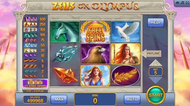 Slot Zeus on Olympus (Pull Tabs)