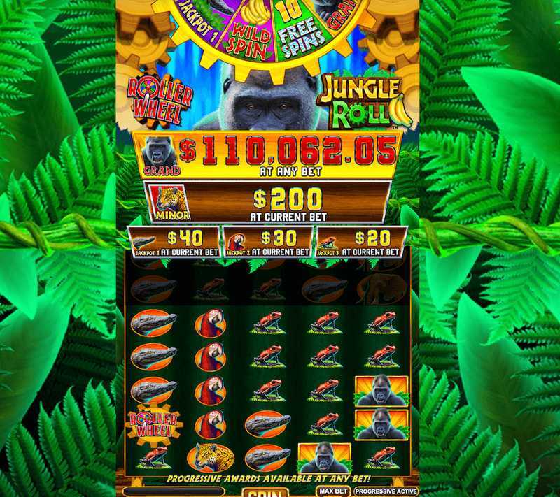 Play Roller Wheel Jungle Roll by Incredible Technologies